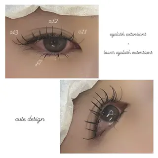 マツエク・マツパ 【EYELA】 MARU🎀のマツエク・マツパデザイン