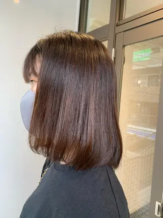 ミディアム 小田切 栄司のヘアスタイル