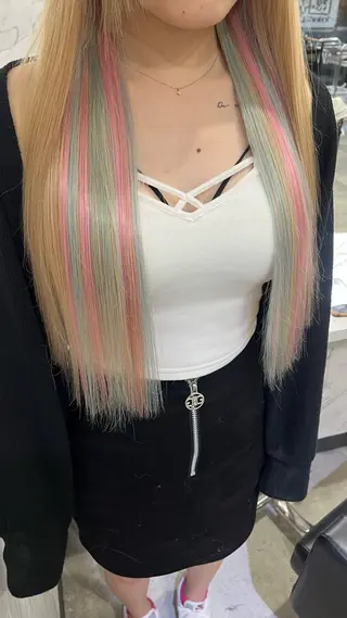 ロング 🐈‍⬛ララモアナ yuri🐈‍⬛のヘアスタイル