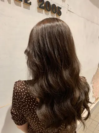 ロング カラー Zina天王寺 CHIAKIのヘアスタイル