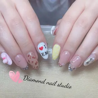 ネイル Diamond Kokona🩷のネイルデザイン