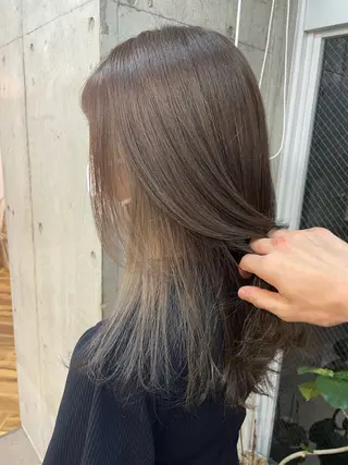 ロング カラー lani hair salon所属・SHOTO ハイトー ン/デザインカラーのヘアスタイル