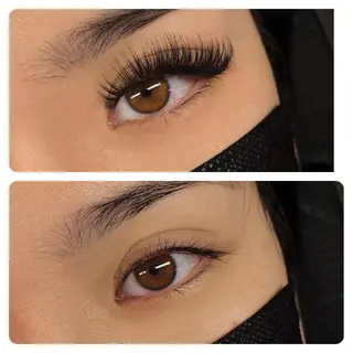 パーマ マツエク・マツパ アイブロウ 神山 ビューティー・アイのマツエク・マツパデザイン