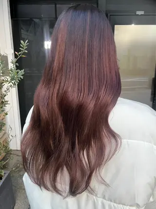 ロング カラー ハイトーン/韓国風/ 艶髪/吉祥寺のヘアスタイル