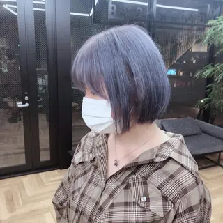 ショート カラー GIEN 末吉 海斗のヘアスタイル