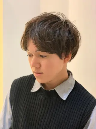 ショート メンズ トータルビューティー K:R鶴川のヘアスタイル