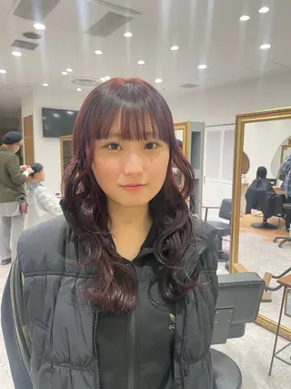 ロング カラー 🕊髪質改善 ストレート🕊まいのヘアスタイル