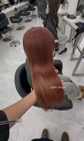 ロング カラー ♦️韓国トレンド暖色 🫗kazuki♦️のヘアスタイル