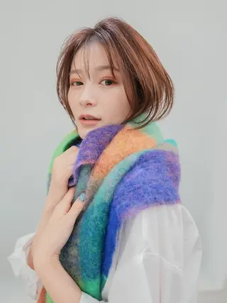 ショート gite カワムラナオキのヘアスタイル