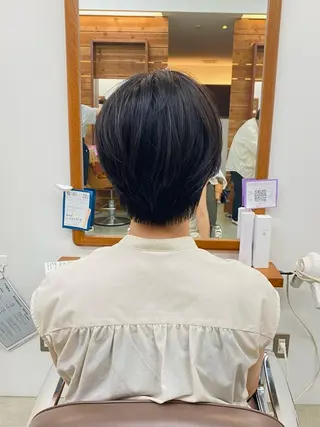 ショート サトウ リョウのヘアスタイル