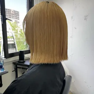 カラー 顔まわり/ボブウルフ 🤍愛唯(めい)のヘアスタイル