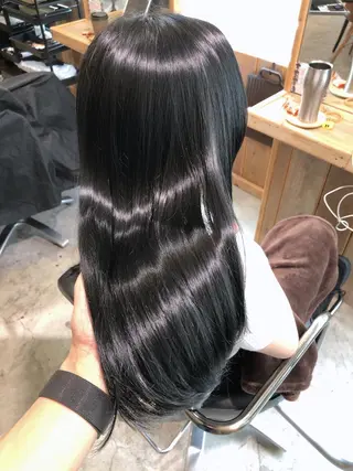 ロング 舘野 太嘉宏のヘアスタイル