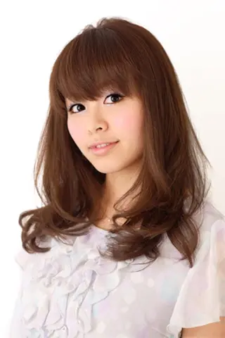 セミロング カラー パーマ amie 高崎 【アミ】のヘアスタイル