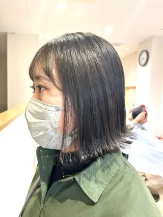 ミディアム カラー レイヤーカット×艶髪 /Ayanaのヘアスタイル