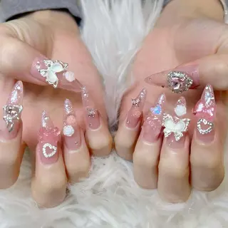 ネイル ANH ゴテゴテネイルのネイルデザイン