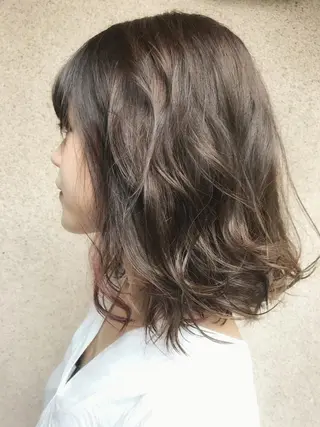 ミディアム vato マンツーマンサロンのヘアスタイル