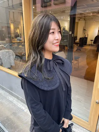 ロング 髙橋奈緒子 ⭐︎newi京橋のヘアスタイル