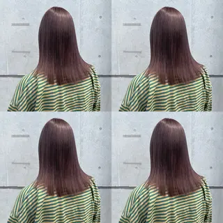 セミロング カラー 🎀韓国ヘア/ 髪質改善 このは🎀のヘアスタイル
