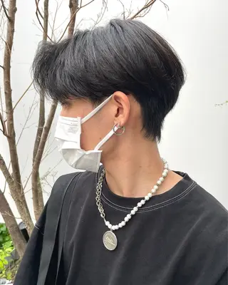 ショート カラー メンズ 🍒暖色カラー🍒 渋谷/YUUのヘアスタイル