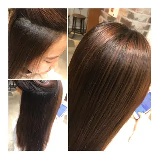 ロング パーマ 竹嶌 健吾のヘアスタイル