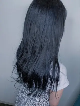 ロング 袴田 伊代のヘアスタイル