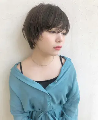 ショート カラー nakahara madokaのヘアスタイル