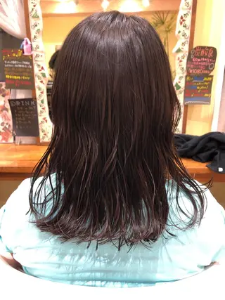 ミディアム パーマ 眉毛&まつ毛パーマ専門店Berry所属・清水 由佳のマツエク・マツパデザイン