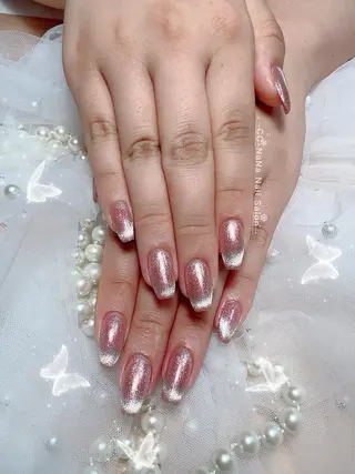 ネイル 💎CC・NaNa 韓国風ネイル🌙Cのネイルデザイン