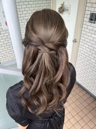 ヘアアレンジ 大人可愛いヘアメイク 💋🧚‍♀️しずかのヘアスタイル