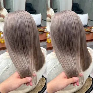 ロング カラー 🎨立川ブリーチ/ moc🍀shuriのヘアスタイル