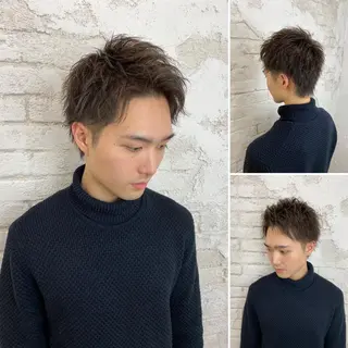 カラー メンズ メンズサロン IVY 池袋のヘアスタイル