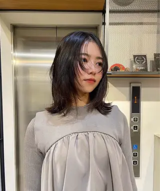 ミディアム risa 。のヘアスタイル