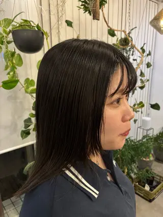 ミディアム カラー aen parlor所属・💐レイヤー/暖色 /りゅーき💐のヘアスタイル