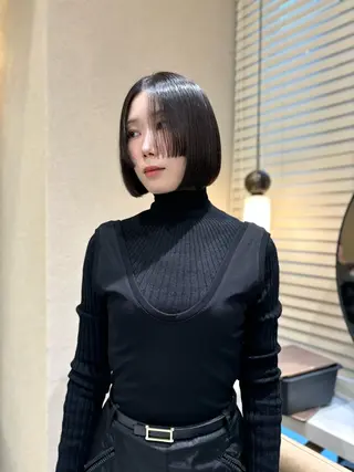 ショート カラー 🌼ボブ.暖色 🌼浅井 遥のヘアスタイル