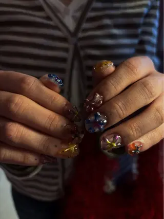 ネイル ニコネイル三軒茶屋店所属・yui nailのネイルデザイン