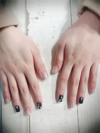 ネイル 北浦和 自爪育成ケアのネイルデザイン