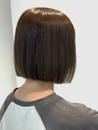 ショート REI/髪質改善/ 透明感カラー/ボブのヘアスタイル