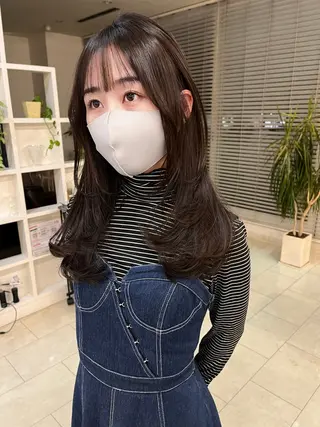 ロング kchiara所属・yura /レイヤーカットのヘアスタイル