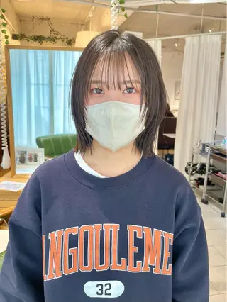 ショート カラー salowin梅田茶屋町north所属・くがれいじ 梅田/ショート/ボブのヘアスタイル