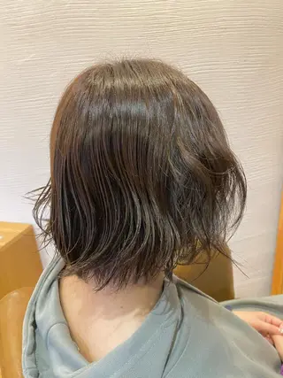 ミディアム カラー ヘアアレンジ Design Color🐰アユミのヘアスタイル