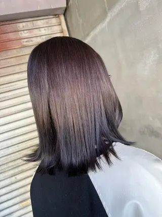 カラー 茅ヶ崎/ハイライト/ ハイトーン/関口実華のヘアスタイル