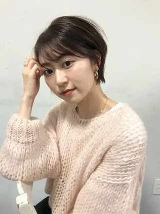 ショート 千葉 郁也のヘアスタイル