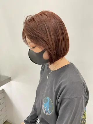ショート カラー Miku /ブリーチ/ボブのヘアスタイル