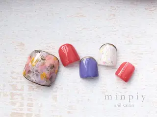 ネイル 𖡼 yumenoのネイルデザイン