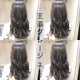 ミディアム カラー 縮毛矯正⭐️ TAKAHIROのヘアスタイル