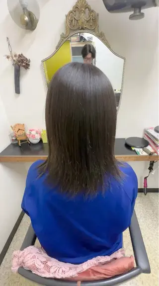ミディアム パーマ 中島 剛のヘアスタイル