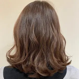 セミロング 長井 麻帆のヘアスタイル