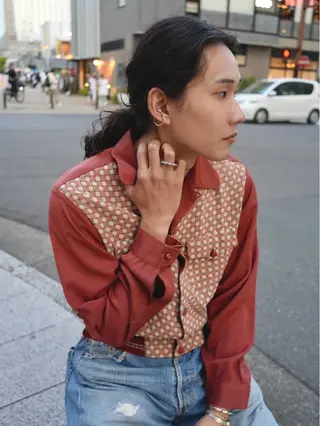 ロング パーマ メンズ men’s salon NOA solte. 【メンズサロン ノアソルテ】所属・メンズパーマ職人 加藤 弘貴のヘアスタイル