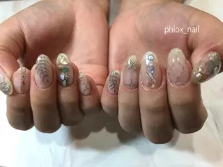 ネイル s/w ＿shokoのネイルデザイン