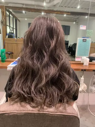 ロング カラー ヘアアレンジ 指名支持率NO.1 スタイリストのヘアスタイル
